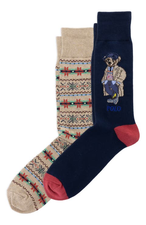 Polo Bear 2-Pack Socks