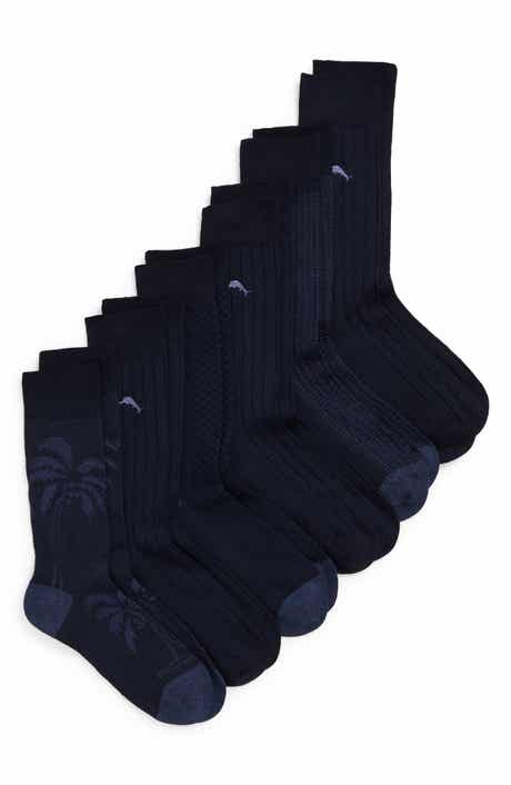 Assorted Texture 6-Pack Crew Socks