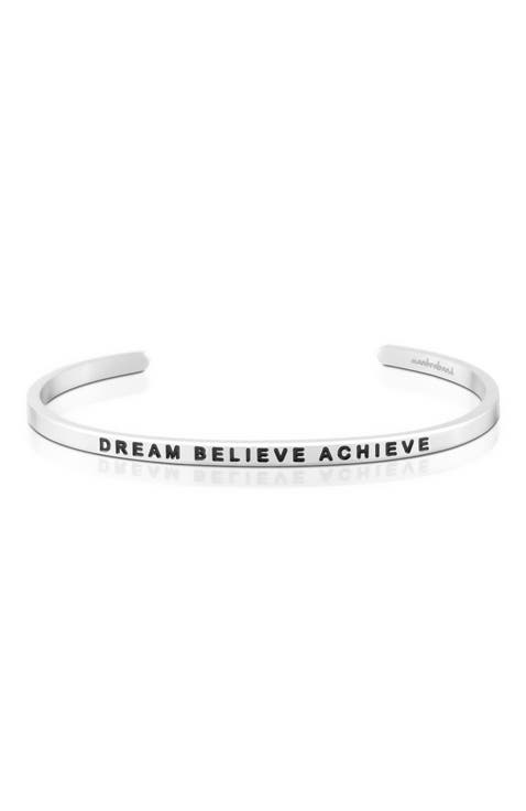 Dream Believe Achieve bracelet
