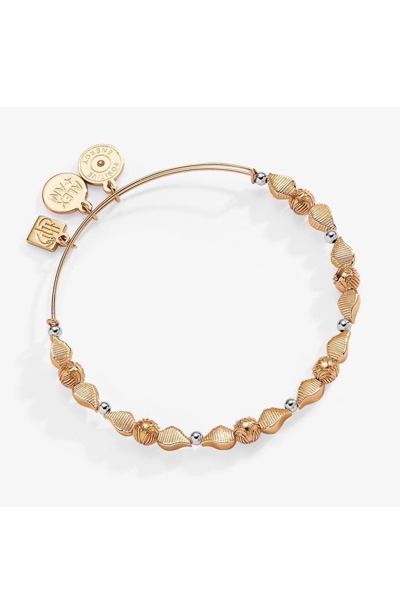 Alex and Ani Harry Potter<sup>™</sup> Golden Snitch Beaded Bangle Bracelet, Main, color, Two Tone