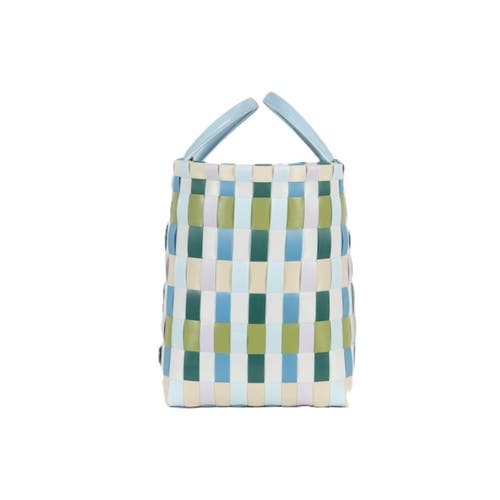 Handed By Multitone Recycled Plastic Shopper In Guacamole Mix