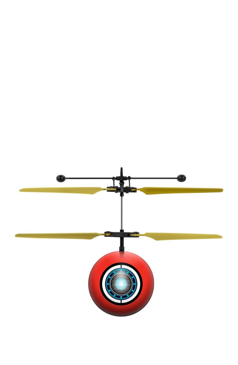 WORLD TECH TOYS Marvel Avengers Iron Man IR UFO Ball Helicopter, Alternate, color, 
