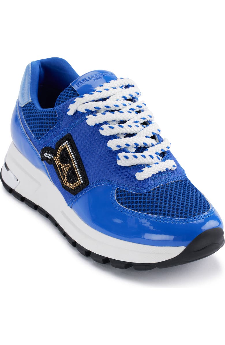 KARL LAGERFELD PARIS Mayu Sneaker, Main, color, Electric Indigo