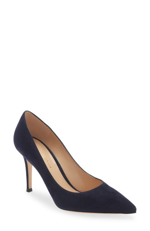 GIANVITO ROSSI コスミック スリッホン ミュル 【関税込】 Gianvito Rossi - Praline Mesh Leather Slingback Pump, 70mm
