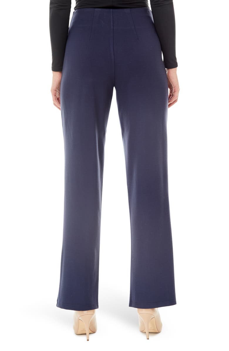 BY DESIGN Farah High Waist Wide Leg Pants, Alternate, color, Navy Blazer