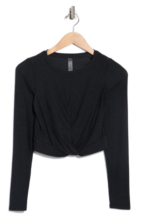 Featherweight Center Stage Crop Top