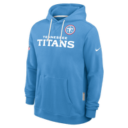 Nike Men's Nike Light Blue Tennessee Titans Sideline Standard Issue Dri-FIT Hoodie