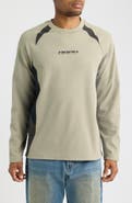 Obey Delta Knit Long Sleeve Graphic T-Shirt