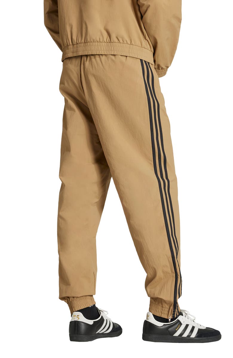 adidas Firebird Recycled Nylon Track Pants, Alternate, color, Cardboard/ Black