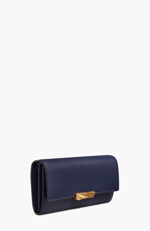 Donna Karan New York Amagansett Wallet In Blue