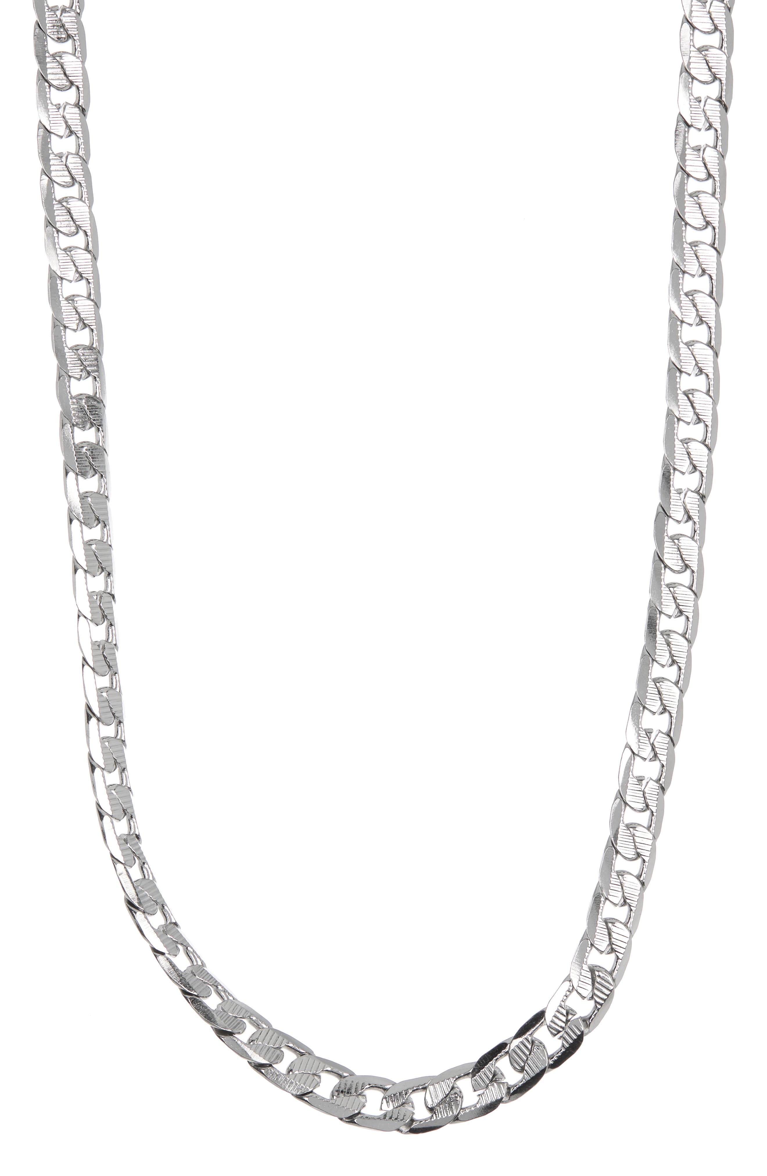 STEELTIME Curb Chain Link Necklace