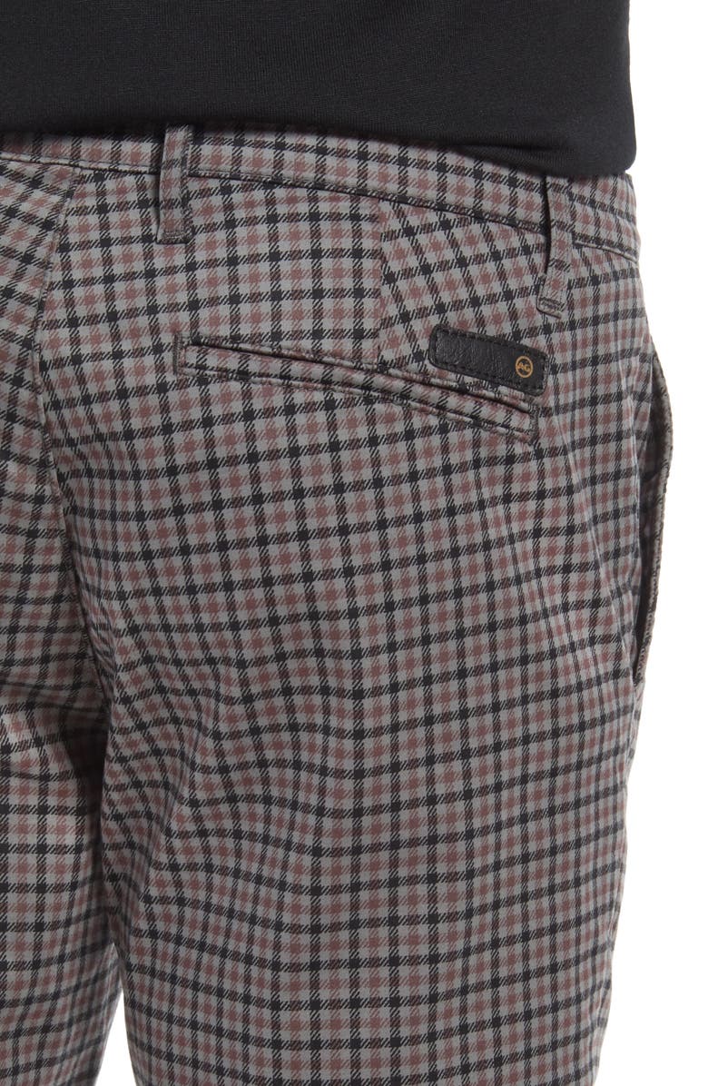 AG Men's Jamison Check Skinny Chino Pants, Alternate, color,
