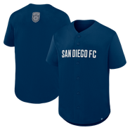 FANATICS Men's Fanatics Navy San Diego FC Maximum Intensity Button-Up Jersey
