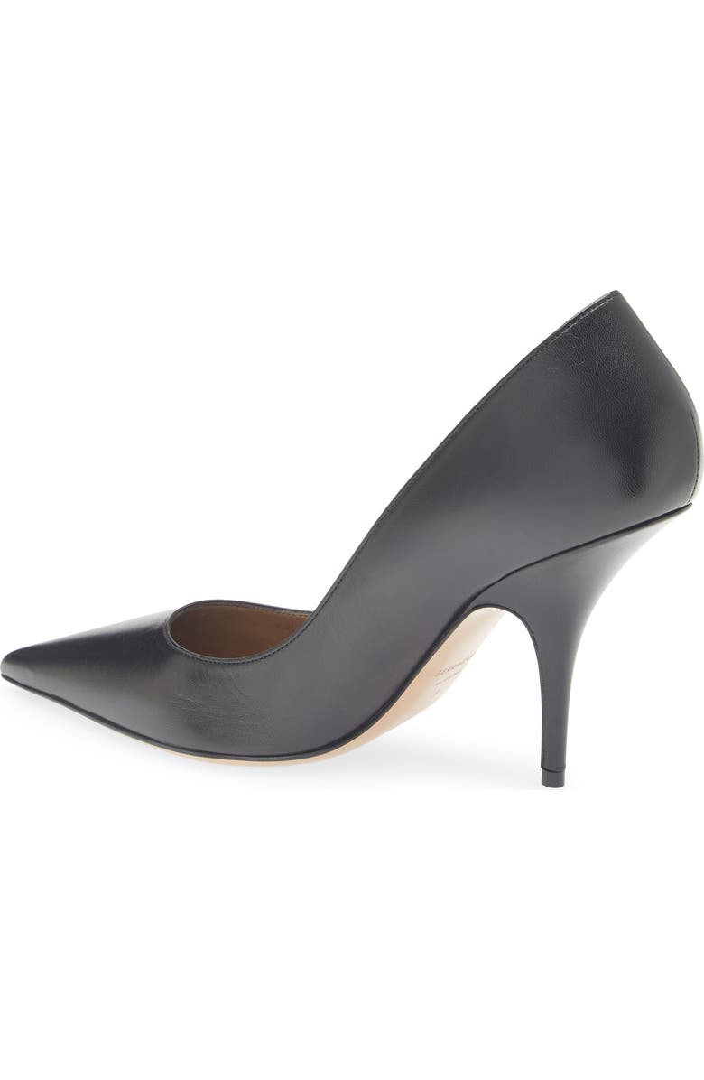 FERRAGAMO Tulip Pointed Toe Pump, Alternate, color, Nero