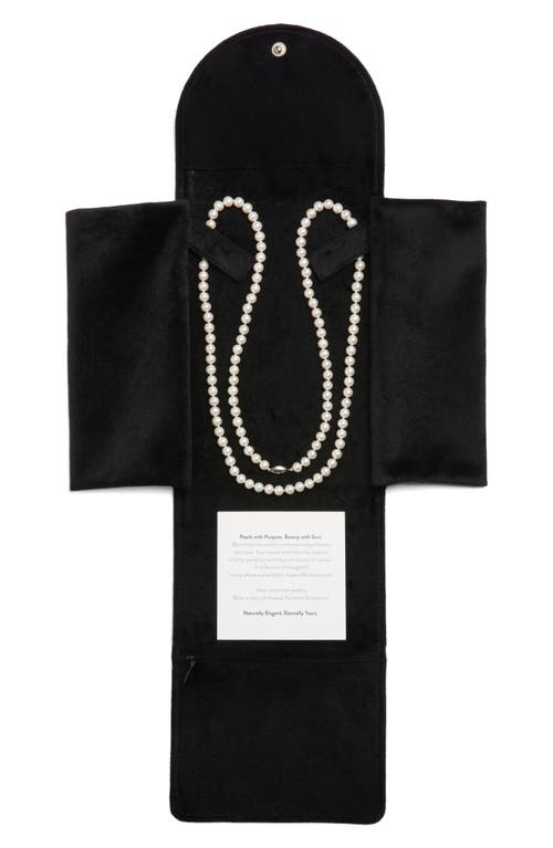 Nordstrom Freshwater Pearl Necklace In White