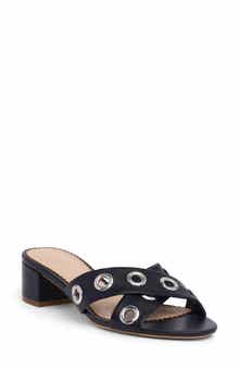 Maya Studded Block Heel Sandal