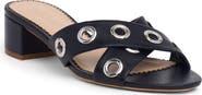 Cinq à Sept Maya Studded Block Heel Sandal