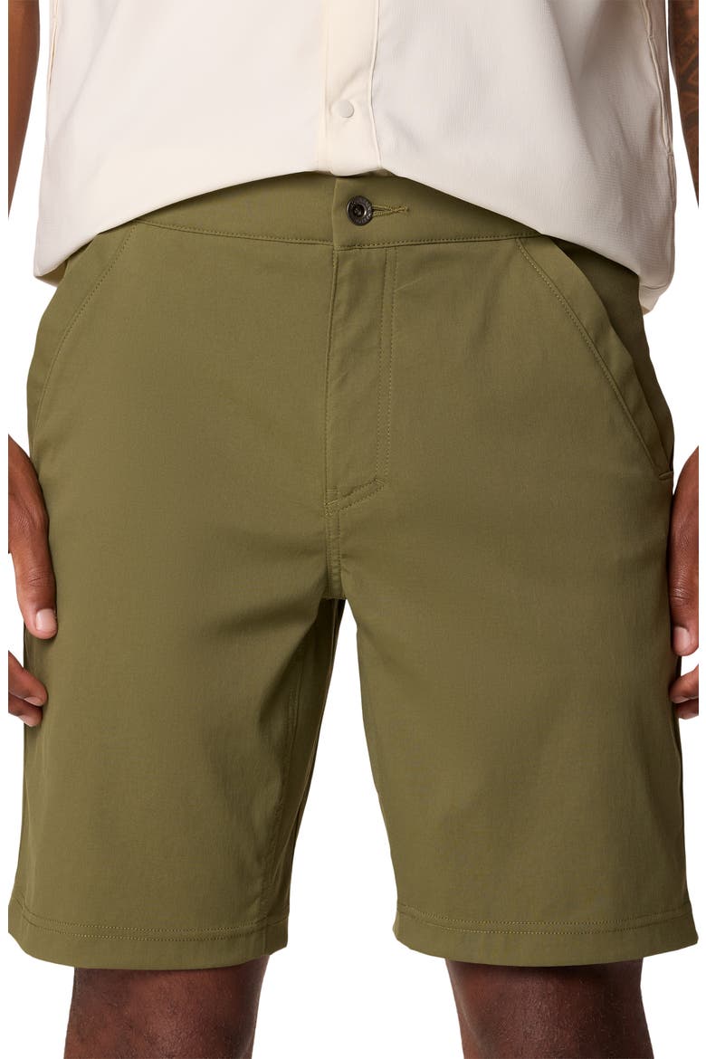 All Purpose Active Crossover Shorts, Main, color, COMBAT GREEN