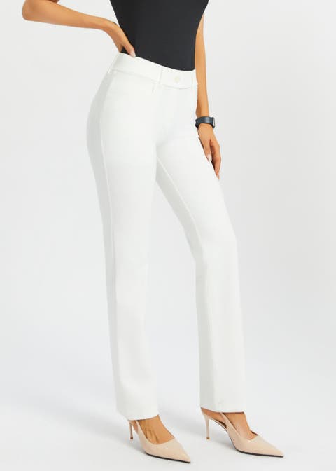 7 Pocket DPYP Dress Pant Yoga Pants Straight Leg