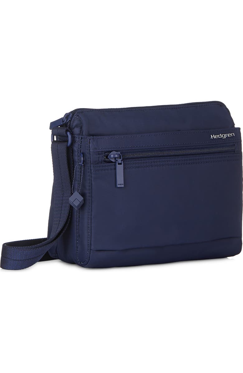Hedgren Eye RFID Water Repellent Shoulder Bag, Alternate, color, Total Eclipse