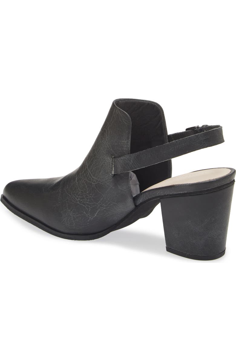 Chocolat Blu Eldorado Slingback Pointed Toe Mule, Alternate, color, Black Leather