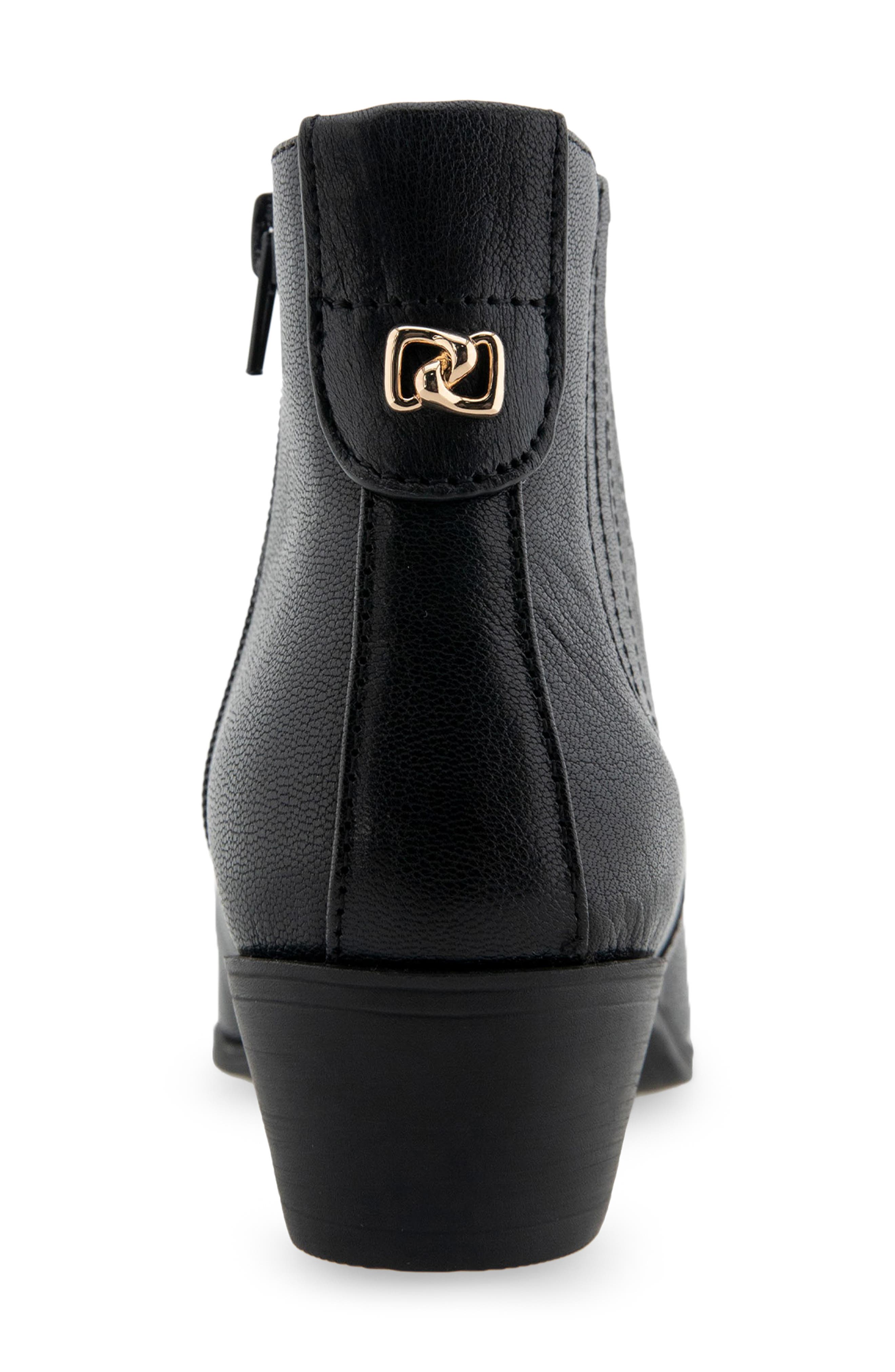 Aerosoles Claus Western Boot, Alternate, color, Black Two Tone Waxy Leather