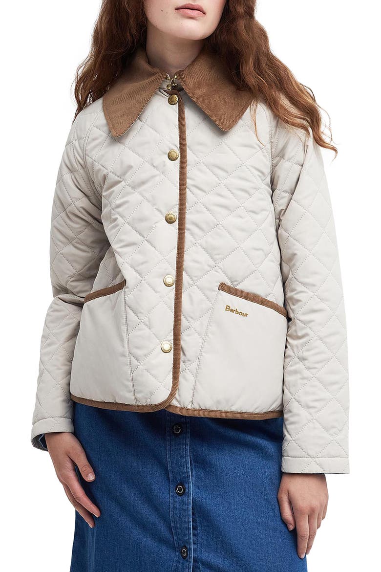 Gosford Quilted Jacket, Main, color, FRENCH OAK