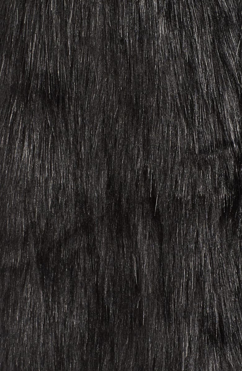 Sole Society Faux Fur Vest, Alternate, color,