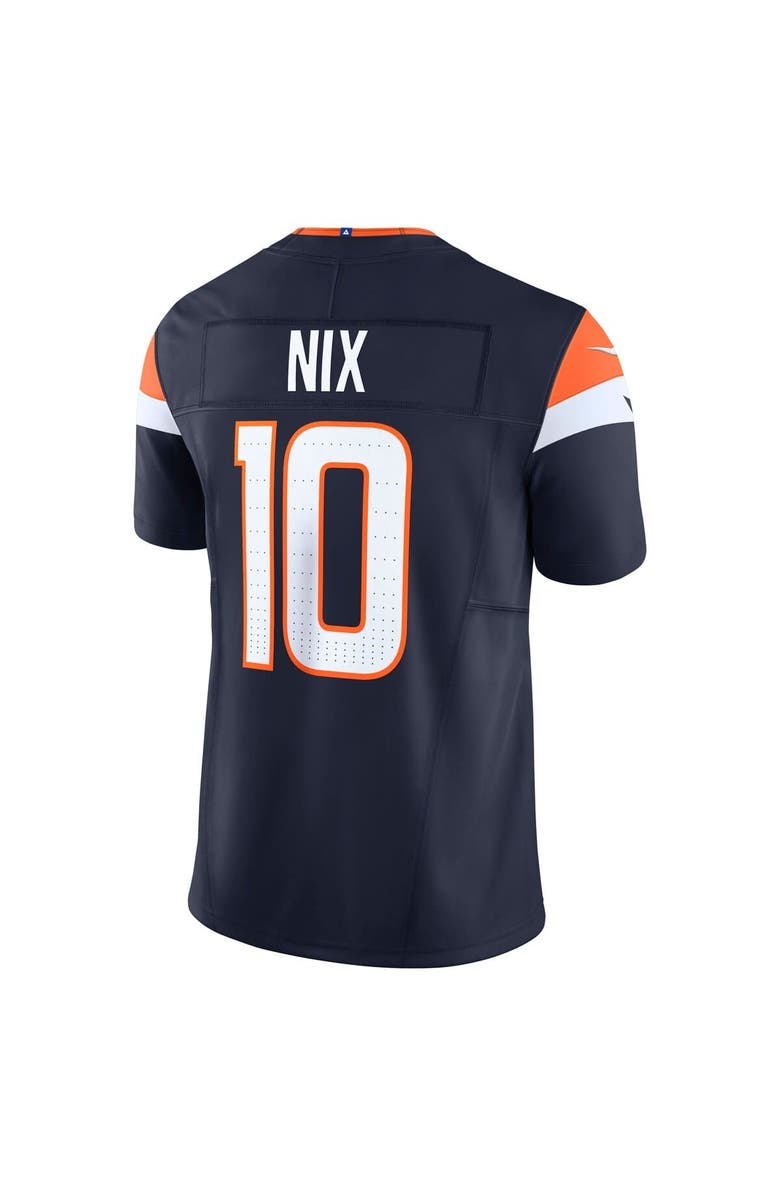 Nike Men's Nike Bo Nix Navy Denver Broncos Alternate Vapor F.U.S.E. Limited Jersey, Alternate, color,