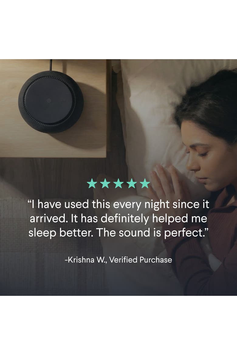 Pro White Noise Machine, Alternate, color, Midnight