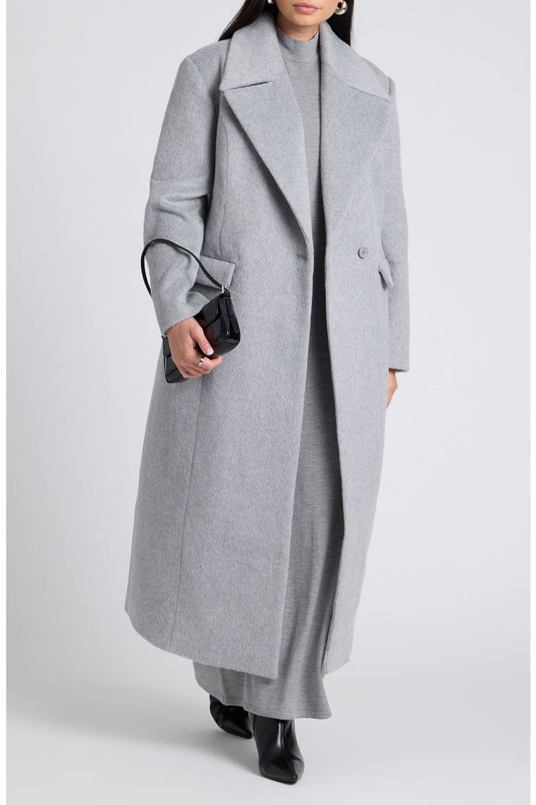Long Coat, Main, color, HEATHER GREY