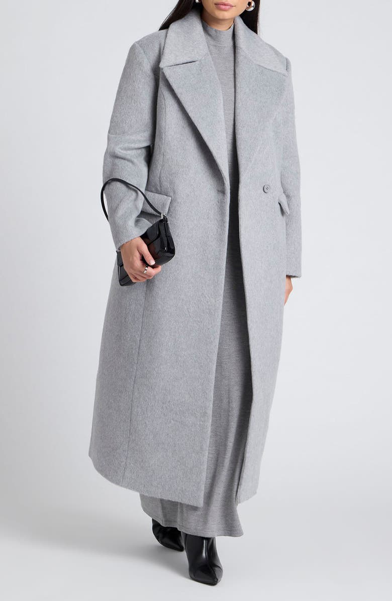 ELOQUII Long Coat, Main, color,