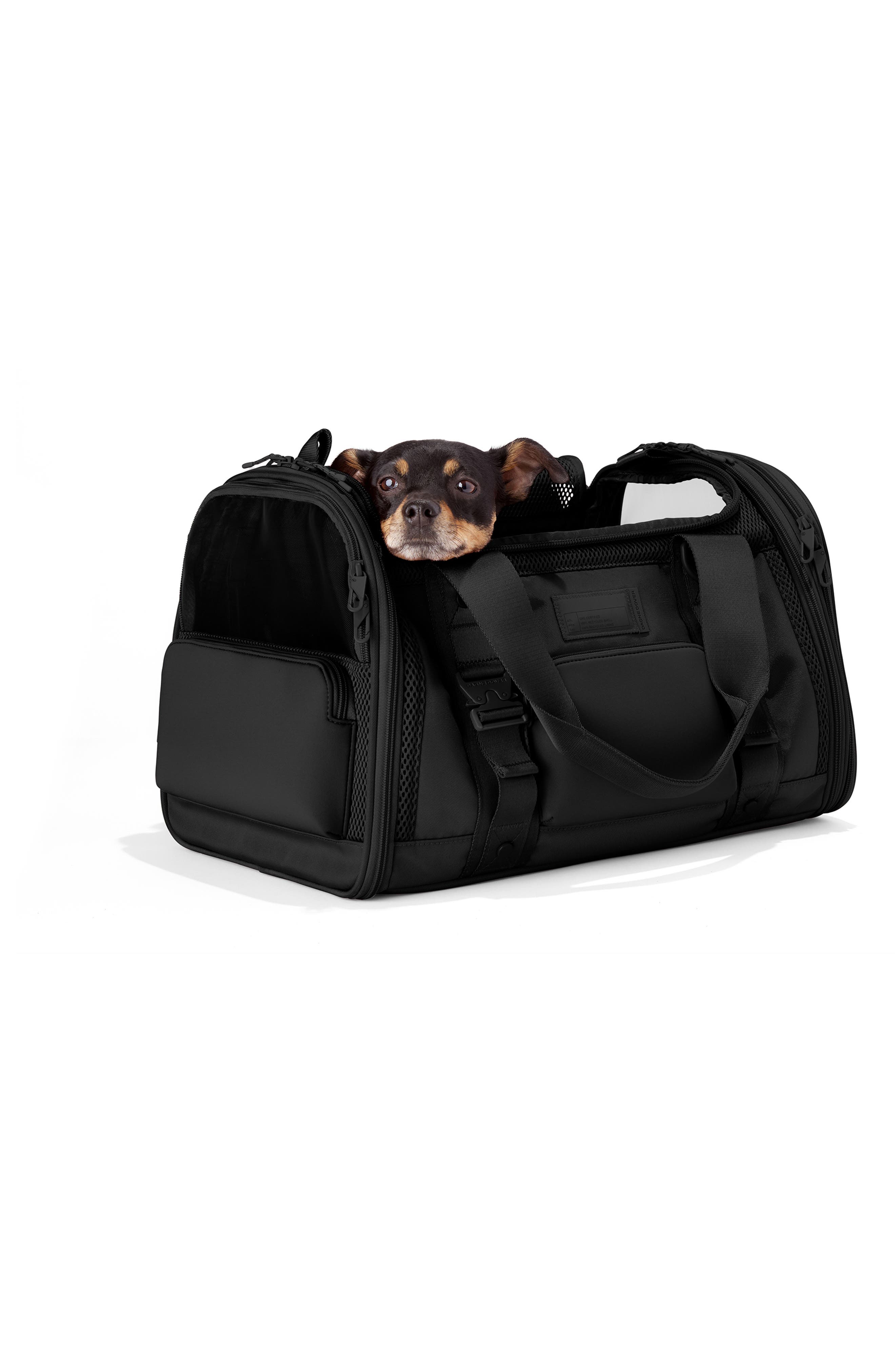 Dagne Dover Kyoto Small Pet Carrier, Alternate, color, Onyx