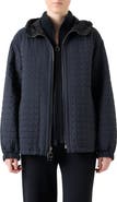 Akris Davis Quilted Techno Taffeta Parka
