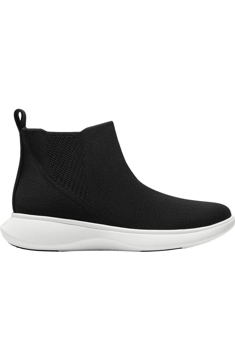 VIVAIA Round-Toe Slip-On Sneaker Boots, Main, color, Black