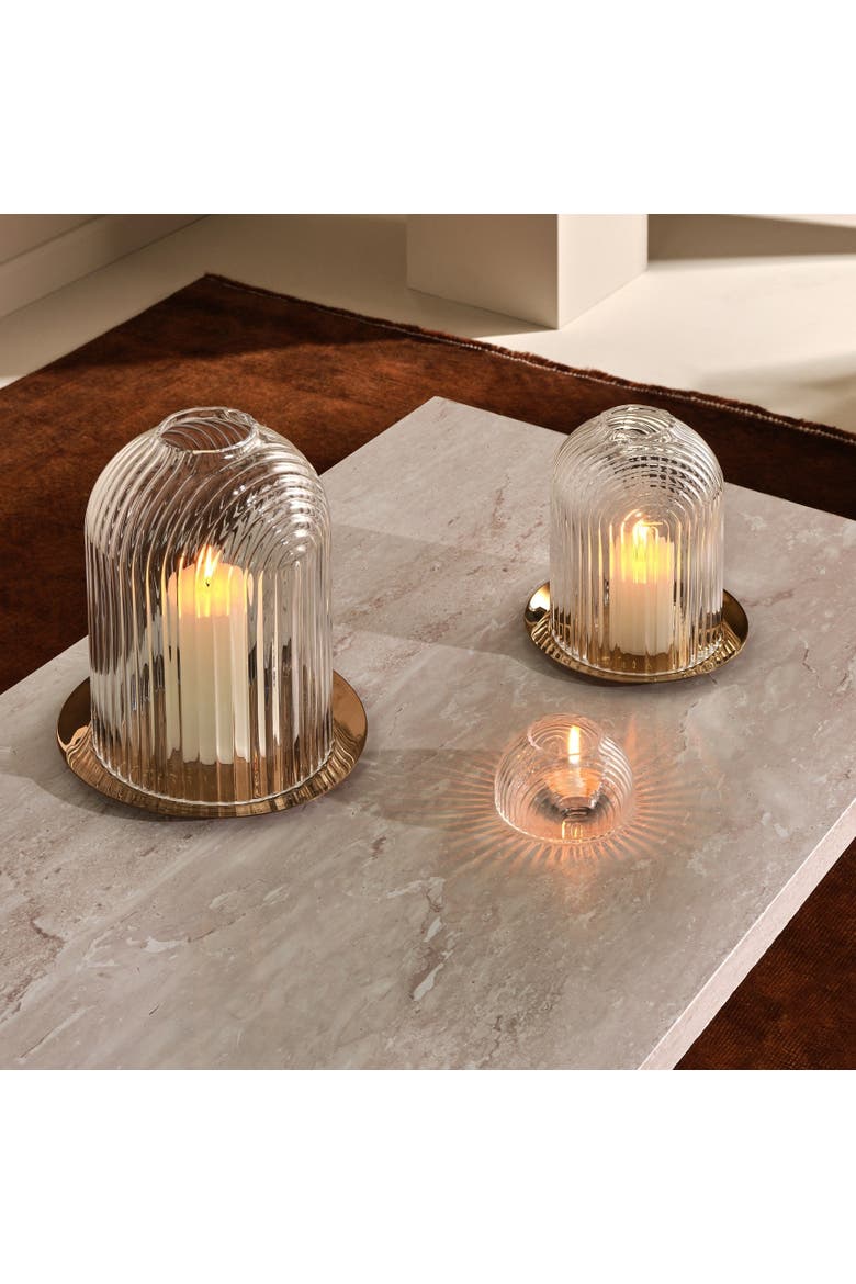 Ilo Tealight Holder, Alternate, color, Clear