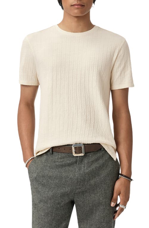 John Varvatos Brasse Short Sleeve Tee In White