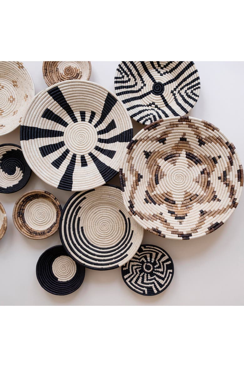 Breaking Waves Basket, Alternate, color, Natural