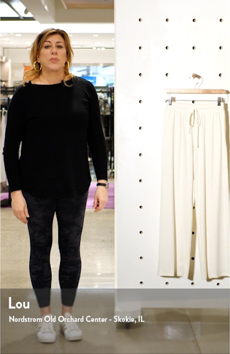 Wide Leg Drawstring Pants, sales video thumbnail