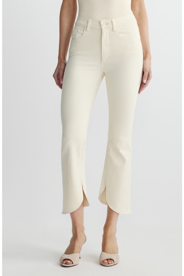 Bridget Instasculpt™ High Rise Bootcut Jeans, Main, color, CREMA SCALLOPED