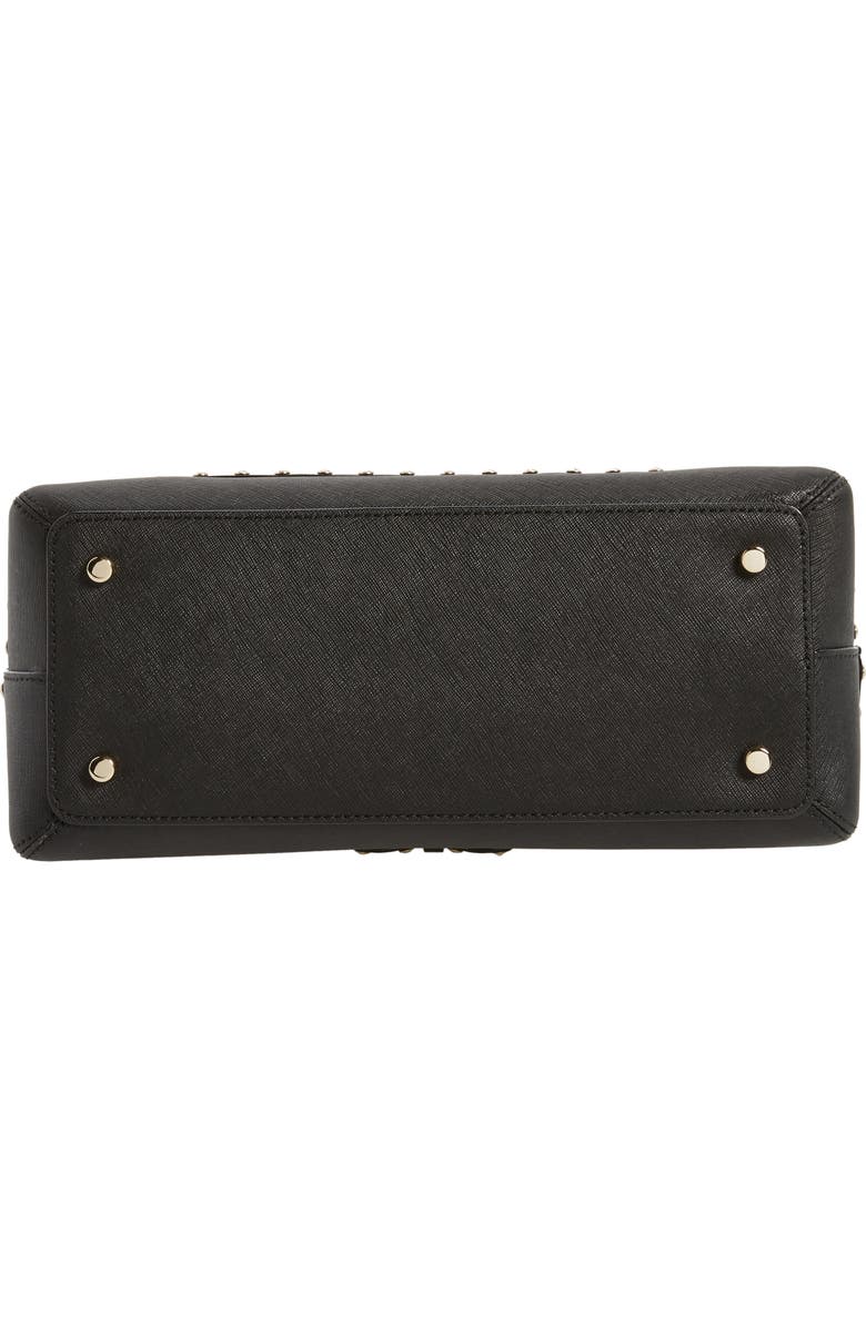 Kate Spade New York cameron street - jeweled lottie leather satchel, Alternate, color,