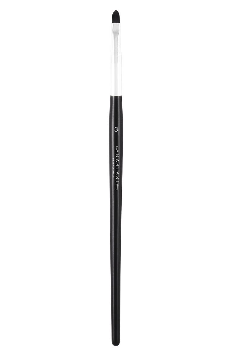 Anastasia Beverly Hills #3 Eyeliner Brush, Main, color,