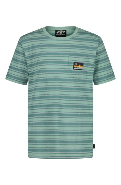 Kids' Miles Stripe Pocket T-Shirt (Big Kid)