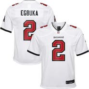 Nike Youth Nike Emeka Egbuka White Tampa Bay Buccaneers White Game Jersey