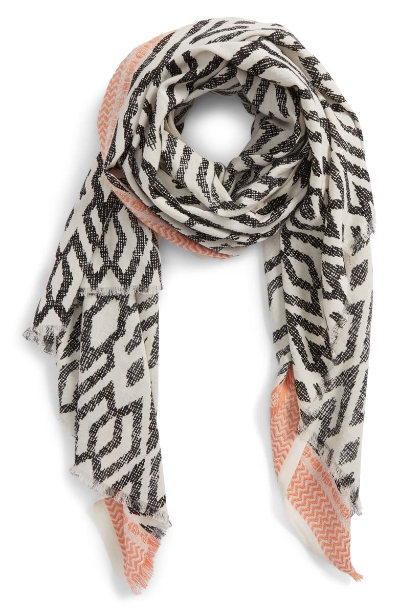 Sole Society Ikat Scarf, Main, color, 