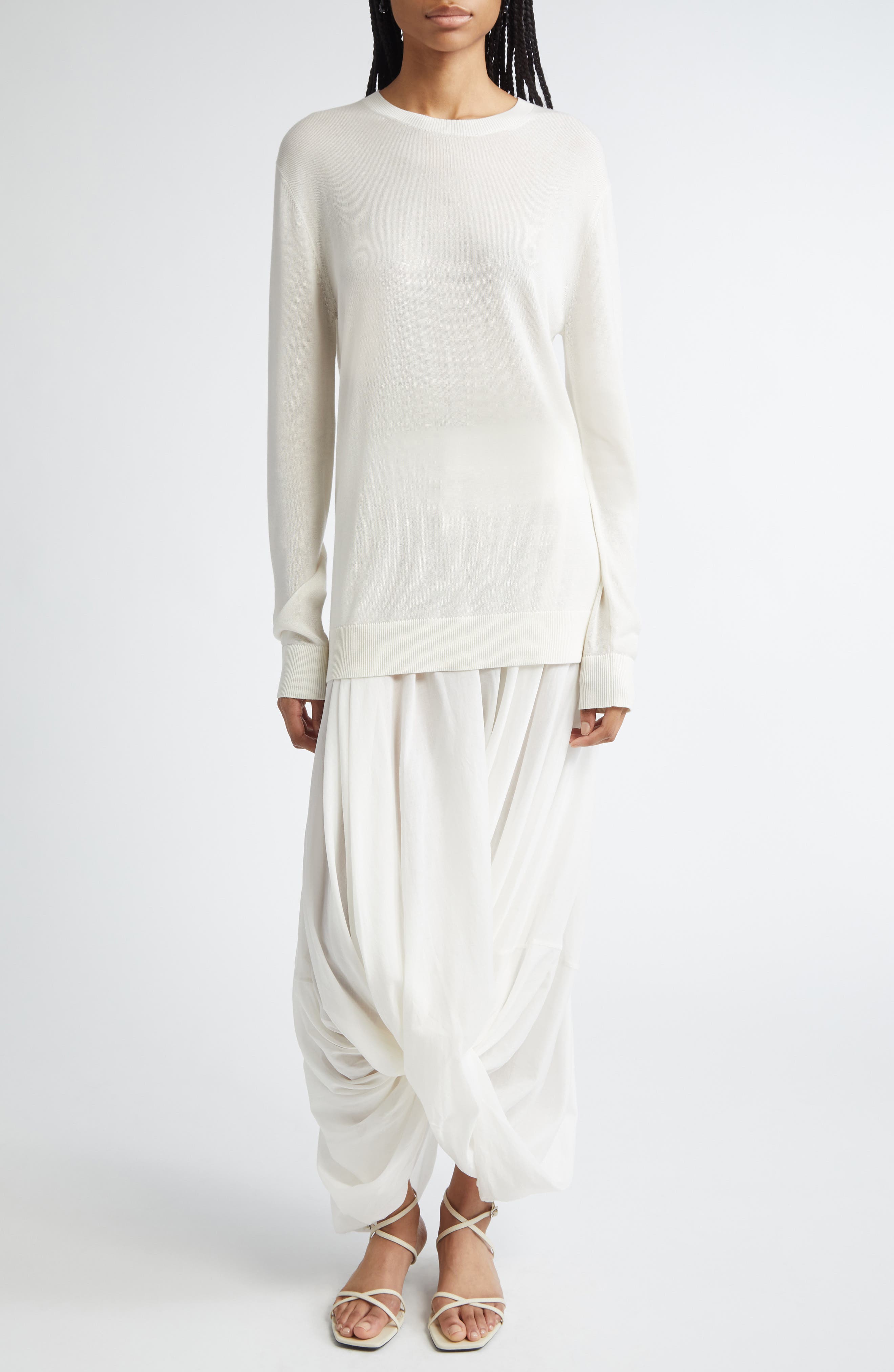 Long Sleeve Knit T-Shirt - image 4