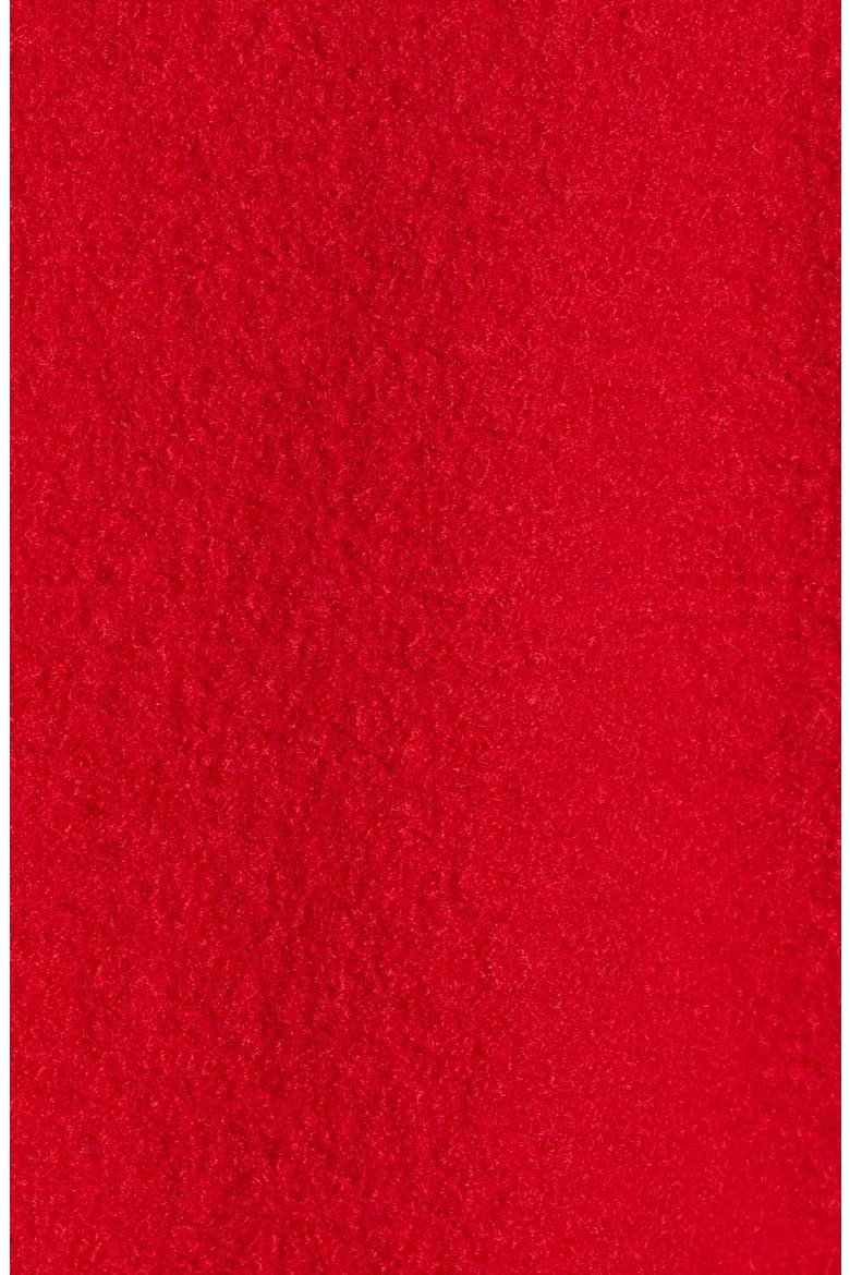 Olga Boiled Wool Topcoat, Alternate, color, BRIGHT RED
