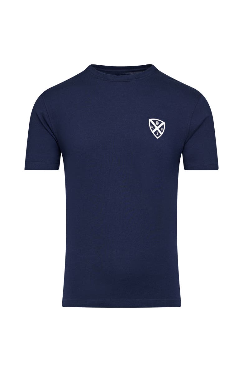Raging Bull Rugby Club Back Print T-Shirt, Alternate, color, Navy