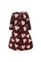  Burgundy Floral