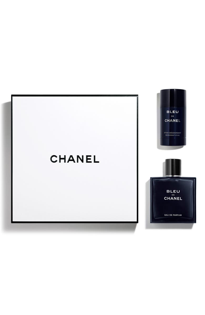 CHANEL BLEU DE CHANEL Eau de Parfum Pour Homme Spray Set, Main, color, 